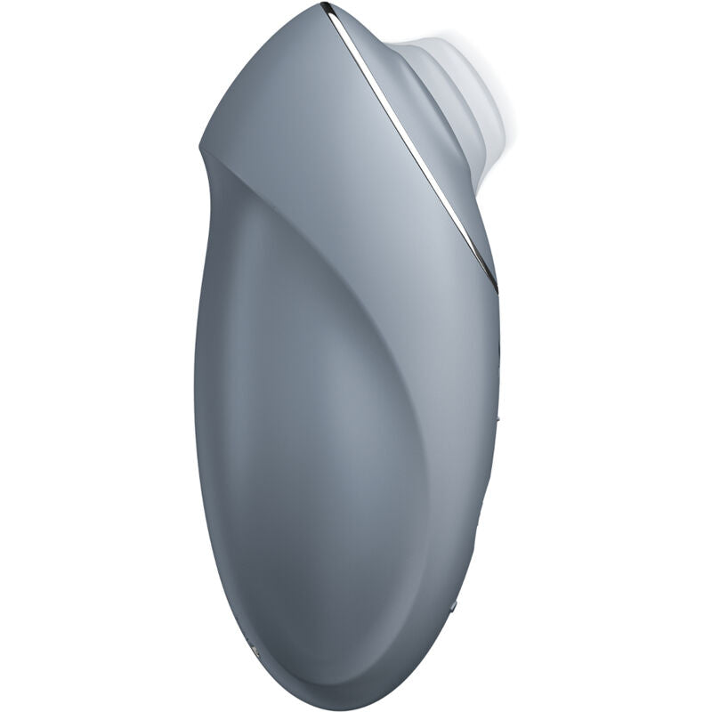 SATISFYER - TAP & CLIMAX 1 LAY-ON VIBRATOR GREY - Amore24