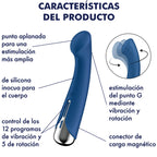 SATISFYER - SPINNING G-SPORT 1 ROTATOR VIBRATOR BLUE - Amore24