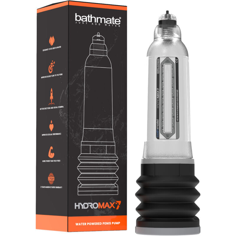 BATHMATE - HYDROMAX 7 TRANSPARENT PENIS INCREASE PUMP - Amore24