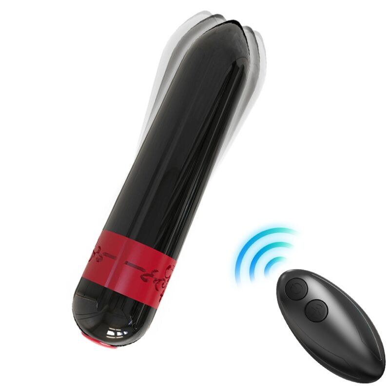 ARMONY - ROCKET VIBRATOR BULLET REMOTE CONTROL BLACK - Amore24