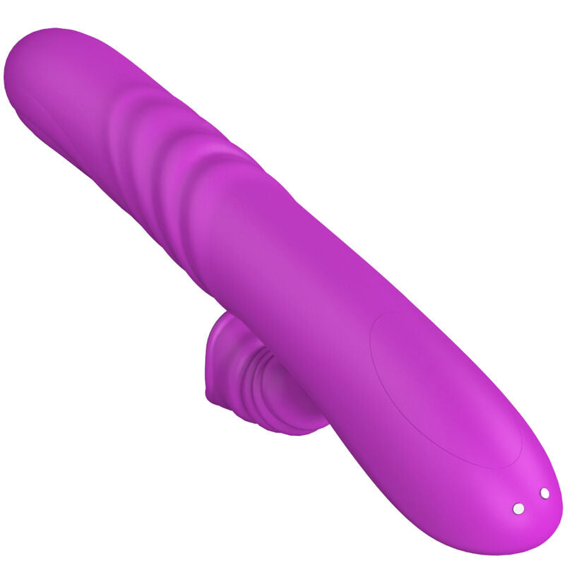 ARMONY - ANGELIA MULTIFUNCTION VIBRATOR WITH STIMULATING TONGUE VIOLET HEAT EFFECT - Amore24