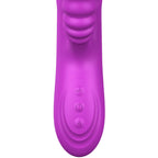 ARMONY - ANGELIA MULTIFUNCTION VIBRATOR DOUBLE TONGUE VIOLET HEAT EFFECT - Amore24