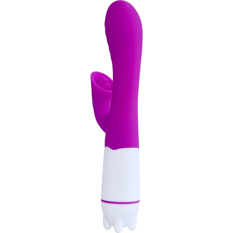 ARMONY - HAPPY VIBRATOR & STIMULATOR WITH VIOLET RECHARGEABLE TONGUE - Amore24