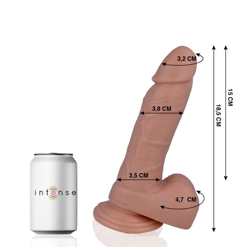 MR INTENSE - 14 REALISTIC COCK 18.5 CM -O- 3.8 CM - Amore24