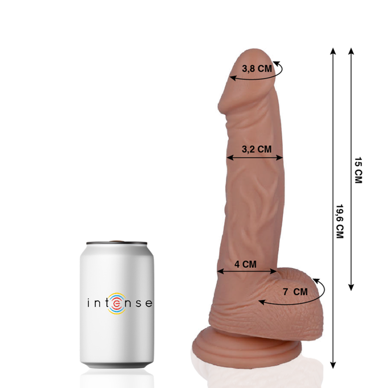 MR INTENSE - 16 REALISTIC COCK 19.6 CM -O- 3.2 CM - Amore24
