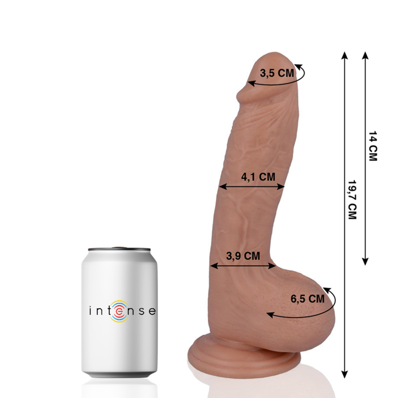 MR INTENSE - 17 REALISTIC COCK 19.7 CM -O- 4.1 CM - Amore24