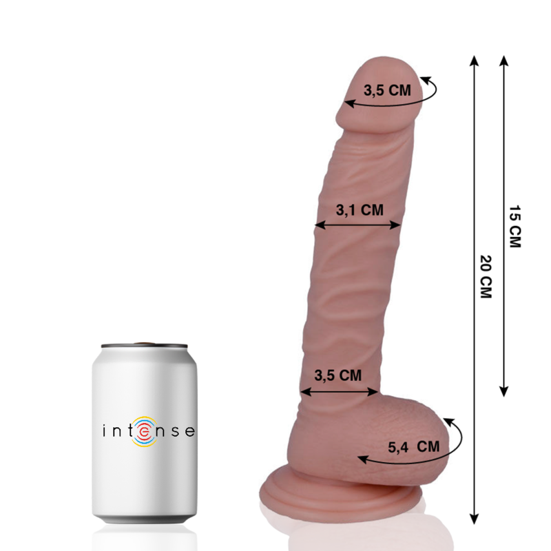 MR INTENSE - 19 REALISTIC COCK 20 CM -O- 3.1 CM - Amore24