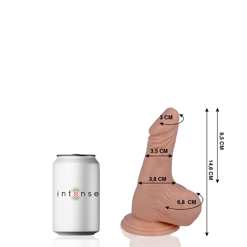 MR INTENSE - 1 REALISTIC COCK 14.6 CM -O- 3.5 CM - Amore24