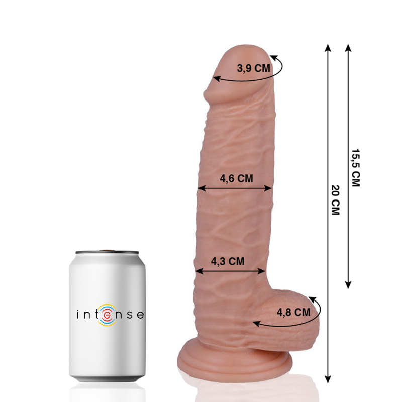 MR INTENSE - 20 REALISTIC COCK 20 CM -O- 4.6 CM - Amore24