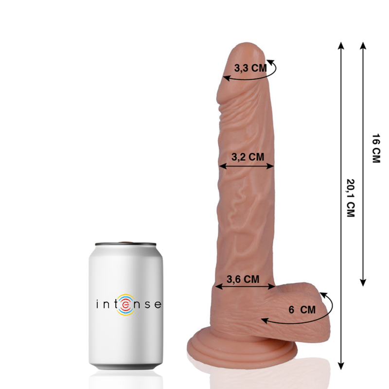 MR INTENSE - 21 REALISTIC COCK 20.1 CM -O- 3.2 CM - Amore24