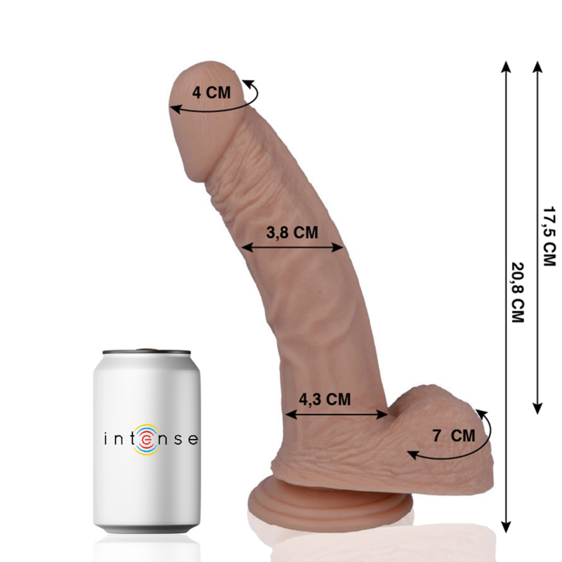 MR INTENSE - 23 REALISTIC COCK 20.8 CM -O- 3.8 CM - Amore24