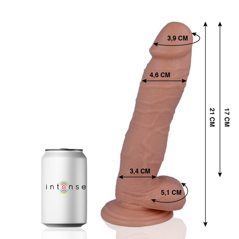 MR INTENSE - 24 REALISTIC COCK 21 CM -O- 4.6 CM - Amore24