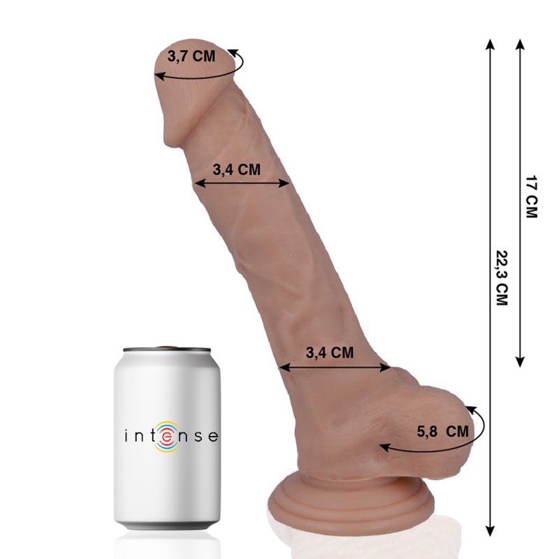 MR INTENSE - 28 REALISTIC COCK 22.3 CM -O- 3.4 CM - Amore24