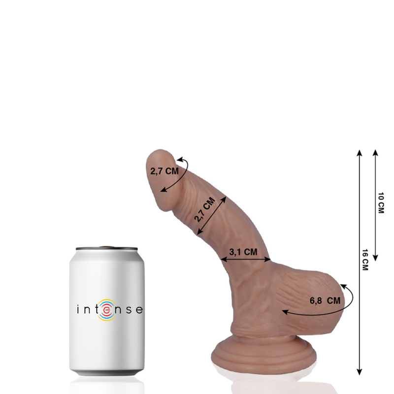 MR INTENSE - 2 REALISTIC COCK 16 CM -O- 2.7 CM - Amore24