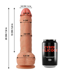 CYBER SILICOCK - FREEMAN ULTRA REALISTIC SOFT LIQUID SILICONE 20 CM -O- 3.8 CM - Amore24