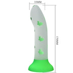 PRETTY LOVE - MAGICAL NIGHTFALL DILDO WITHOUT VIBRATION LUMINOUS GREEN - Amore24