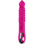 ARMONY - RABBIT DOUBLE TONGUE MULTIFUNCTION VIBRATOR FUCHSIA HEAT EFFECT - Amore24