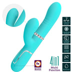 PRETTY LOVE - MULTIFUNCTION G-SPOT VIBRATOR AQUA GREEN - Amore24