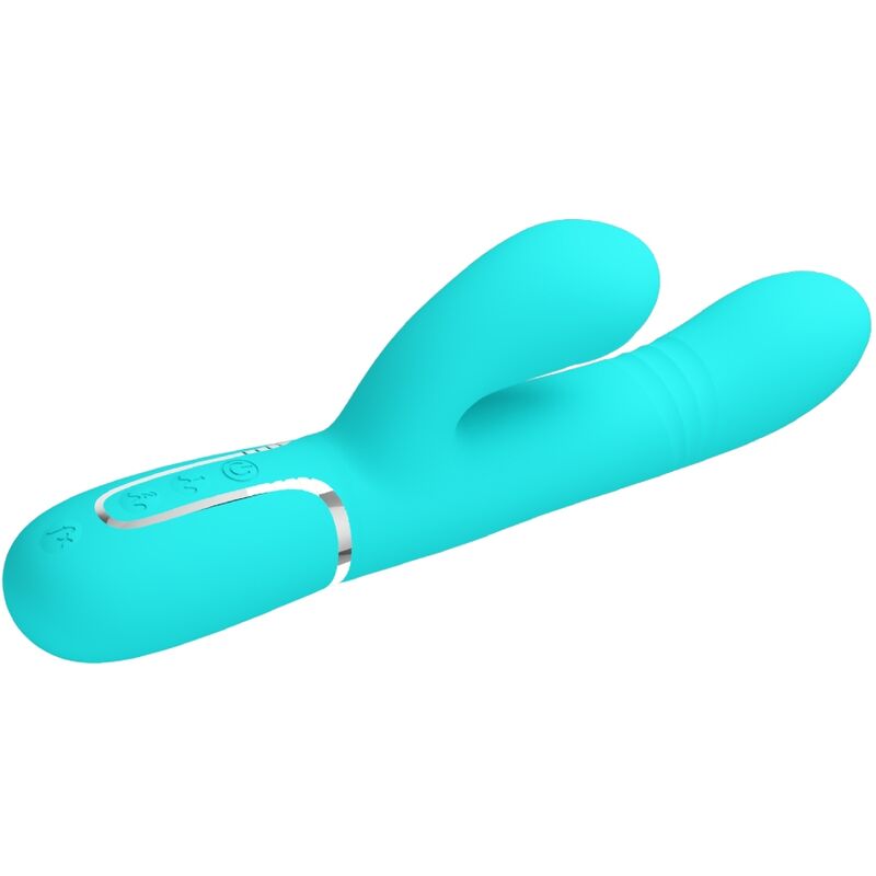 PRETTY LOVE - MULTIFUNCTION G-SPOT VIBRATOR AQUA GREEN - Amore24