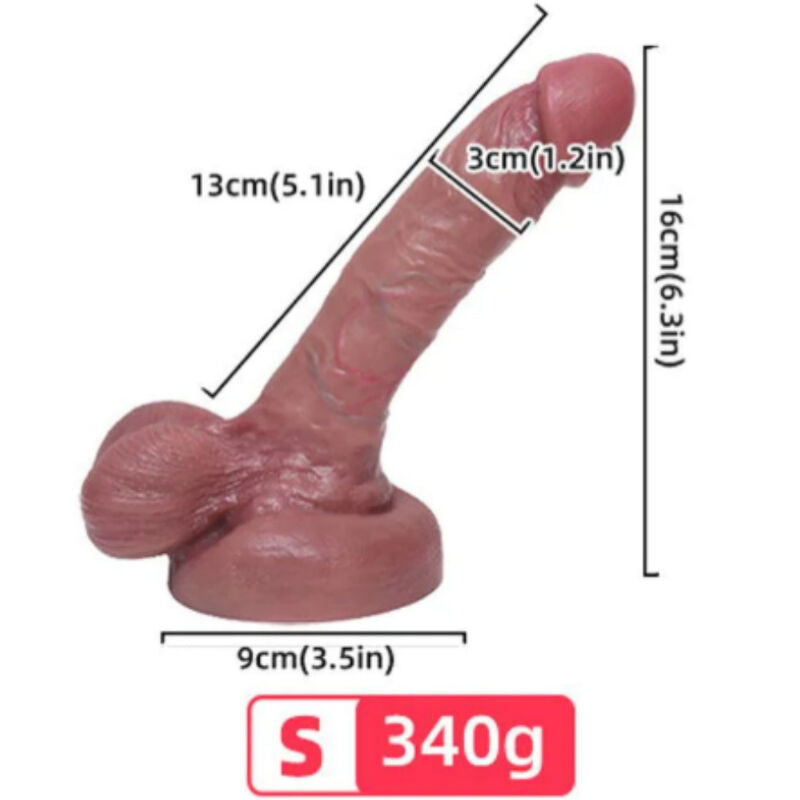 ARMONY - REALISTIC LIQUID SILICONE DILDO 13 CM - Amore24