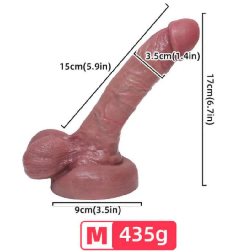 ARMONY - REALISTIC LIQUID SILICONE DILDO 15 CM - Amore24