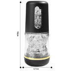 ARMONY - BLACK PORTABLE MASTURBATOR - Amore24