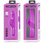 PRETTY LOVE - RABBIT VIBRATOR WITH LICKING FUCHSIA - Amore24