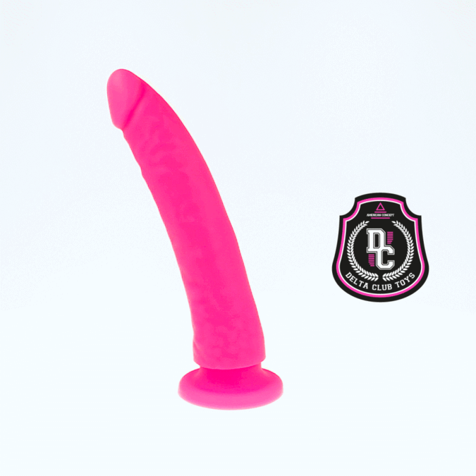 DELTA CLUB - TOYS PINK DILDO MEDICAL SILICONE 17 CM -O- 3 CM - Amore24