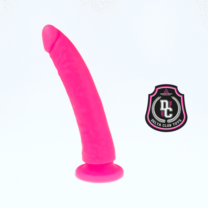 DELTA CLUB - TOYS PINK DILDO MEDICAL SILICONE 20 CM -O- 4 CM - Amore24