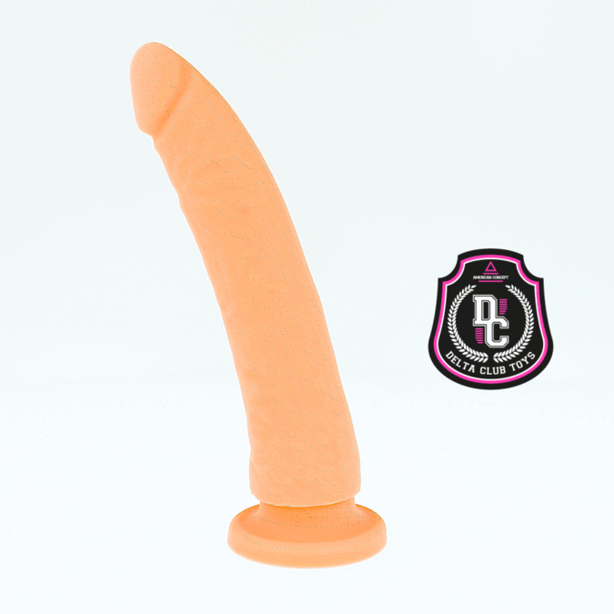 DELTA CLUB - TOYS NATURAL DILDO MEDICAL SILICONE 23 CM -O- 4.5 CM - Amore24