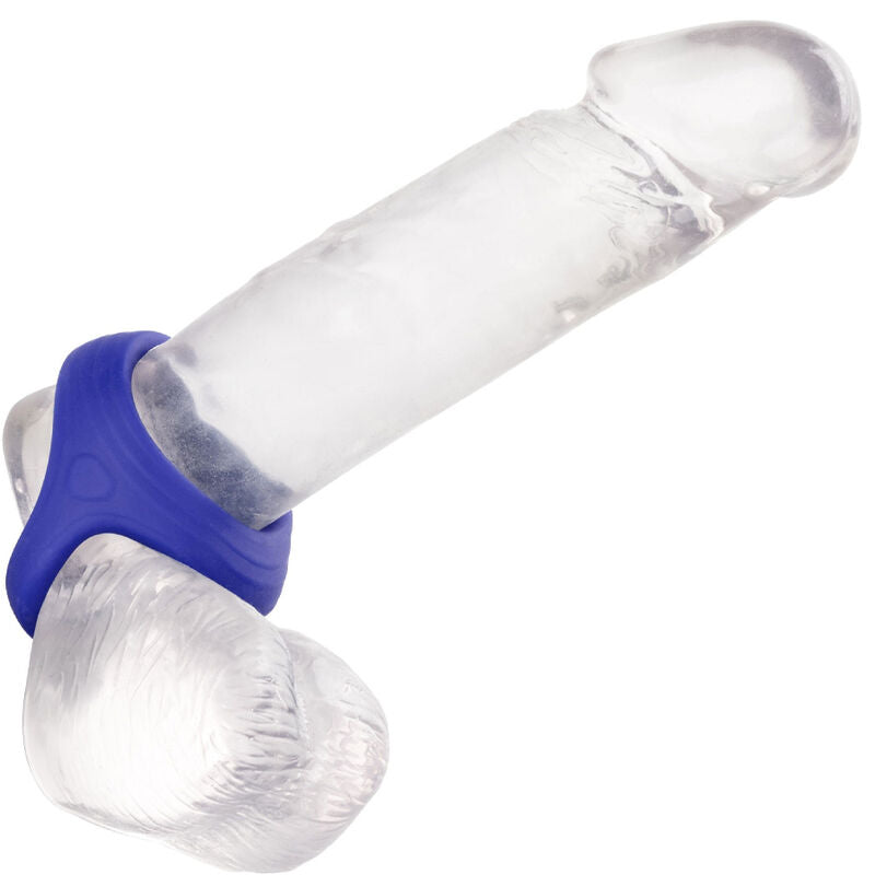 CALEXOTICS - ADMIRAL COCK BALL DUAL RING BLUE - Amore24
