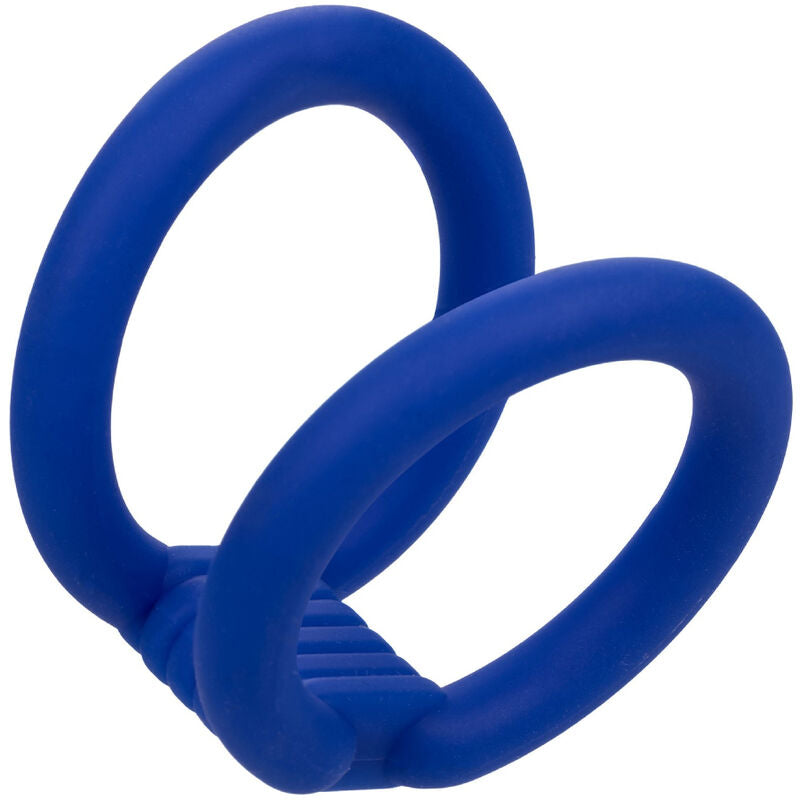 CALEXOTICS - ADMIRAL DUAL COCK CAGE BLUE - Amore24