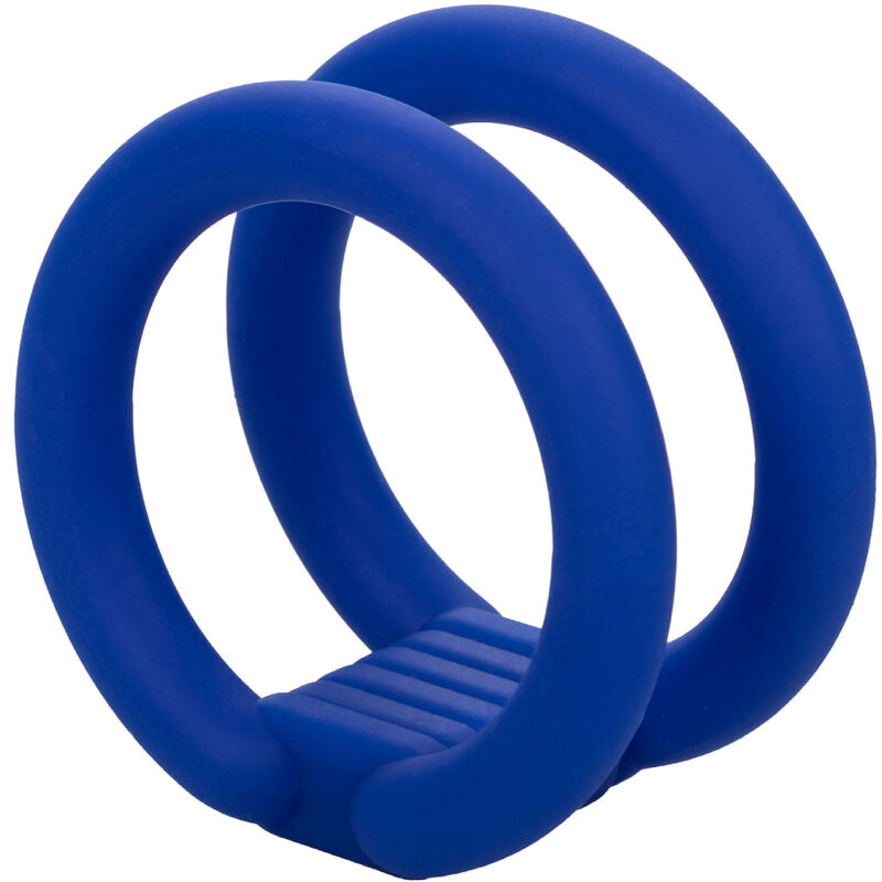 CALEXOTICS - ADMIRAL DUAL COCK CAGE BLUE - Amore24
