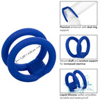 CALEXOTICS - ADMIRAL DUAL COCK CAGE BLUE - Amore24