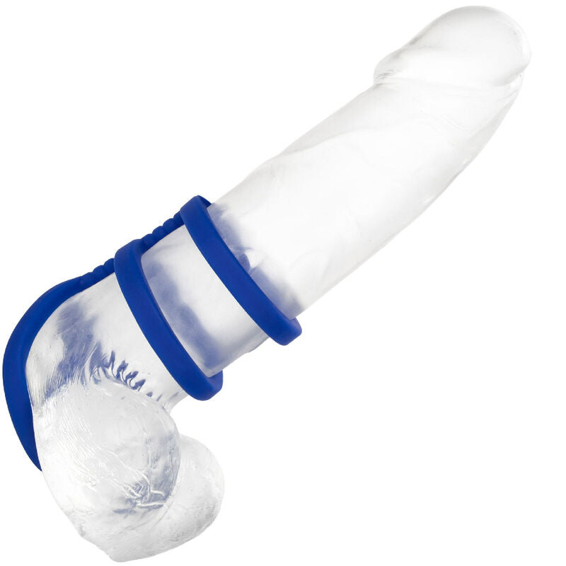 CALEXOTICS - ADMIRAL TRIPLE COCK CAGE BLUE - Amore24