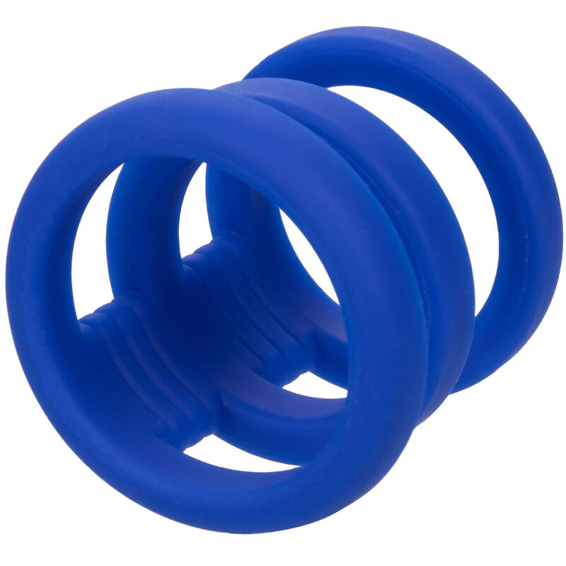 CALEXOTICS - ADMIRAL TRIPLE COCK CAGE BLUE - Amore24