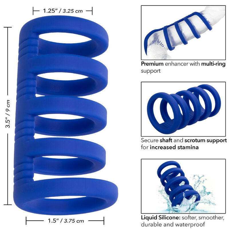 CALEXOTICS - ADMIRAL XTREME CAGE BLUE - Amore24