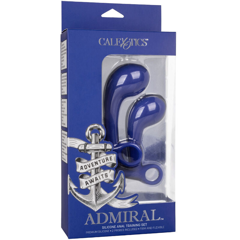 CALEXOTICS - ADMIRAL SET 2 ANAL PLUG BLUE - Amore24