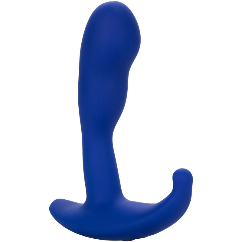 CALEXOTICS - ADMIRAL CURVED ANAL STIMULATOR & VIBRATOR BLUE - Amore24