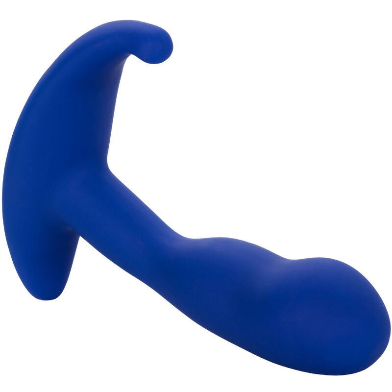 CALEXOTICS - ADMIRAL CURVED ANAL STIMULATOR & VIBRATOR BLUE - Amore24