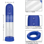 CALEXOTICS - ADMIRAL ERECTION PUMP KIT RECHARGEABLE - Amore24