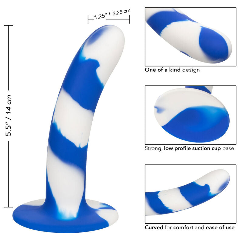 CALEXOTICS - ADMIRAL SWIRL DILDO FLEXIBLE - Amore24