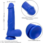 CALEXOTICS - ADMIRAL CAPTAIN REALISTIC DILDO VIBRATOR BLUE - Amore24