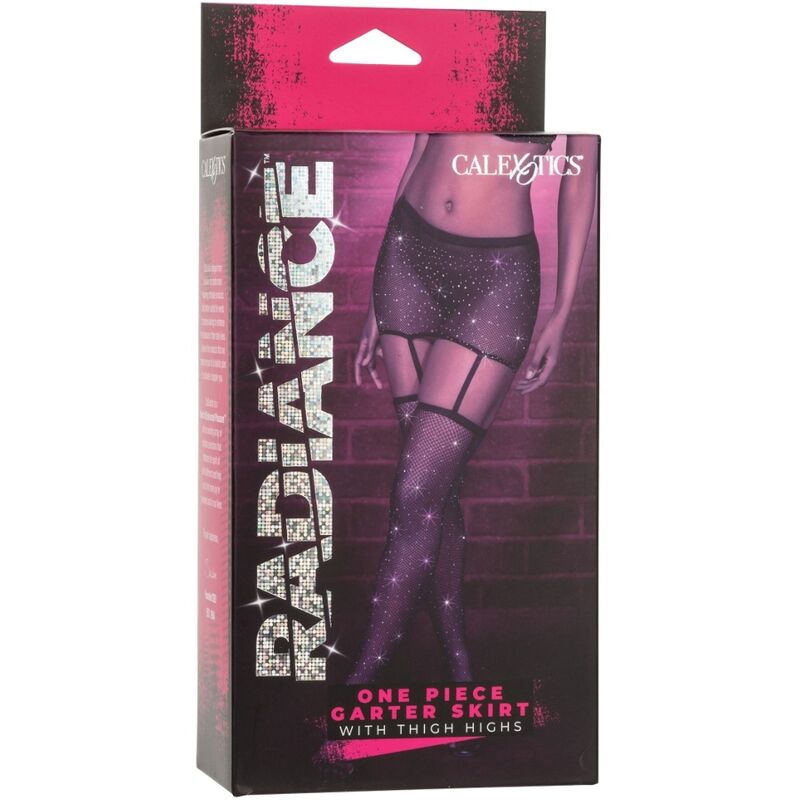 CALEXOTICS - RADIANCE GARTER SKIRT THIGH HIGHS - Amore24