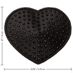 CALEXOTICS - RADIANCE HEART-SHAPED JEWEL NIPPLE SHIELDS - Amore24