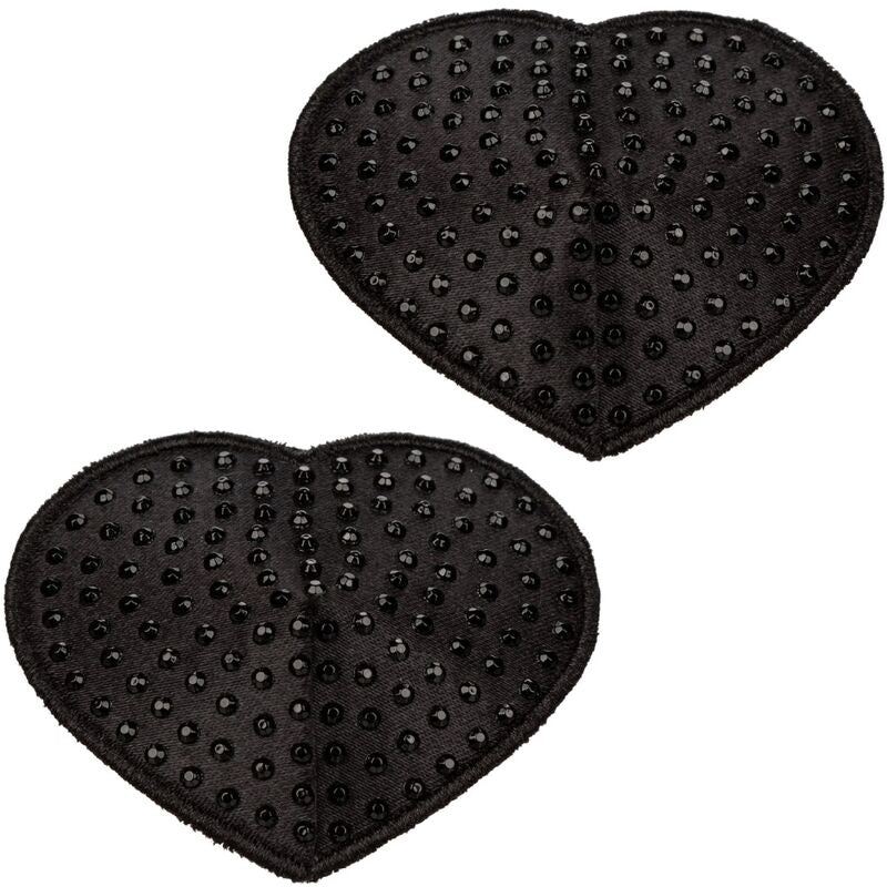 CALEXOTICS - RADIANCE HEART-SHAPED JEWEL NIPPLE SHIELDS - Amore24