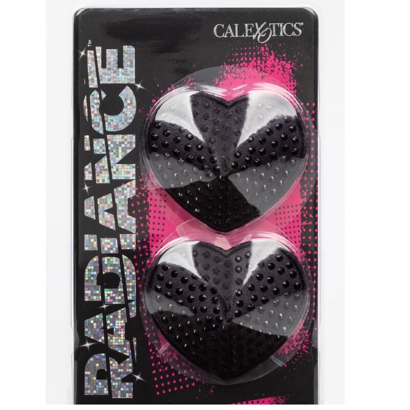 CALEXOTICS - RADIANCE HEART-SHAPED JEWEL NIPPLE SHIELDS - Amore24