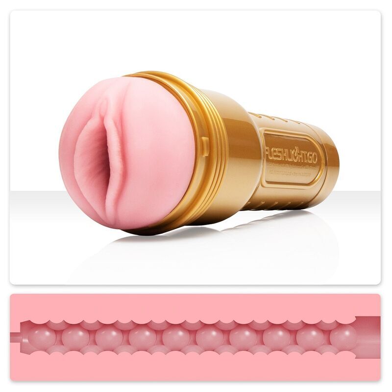 FLESHLIGHT - STAMINA GO TRAINING UNIT LADY + UNIVERSAL LAUNCH + AQUA QUALITY LUBRICANT 50 ML - Amore24