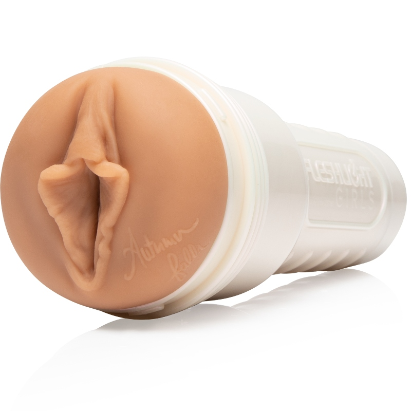 FLESHLIGHT - AUTUMN FALLS CREAM TEXTURE VAGINA + UNIVERSAL LAUNCH + AQUA QUALITY LUBRICANT 50 ML - Amore24