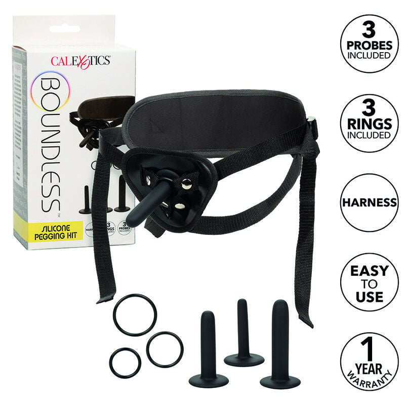 CALEXOTICS - BOUNDLESS SILICONE PEGGING KIT - Amore24